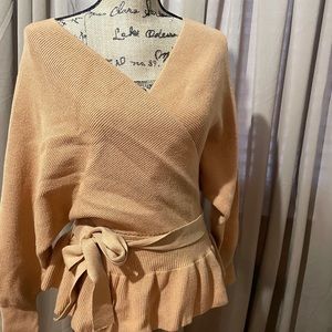 Peplum sweater - Zesica brand - new without tags
